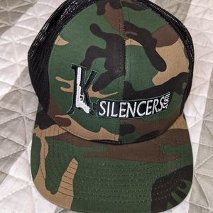 Men's Camo Snapback Trucker Hat JK Silencers brand